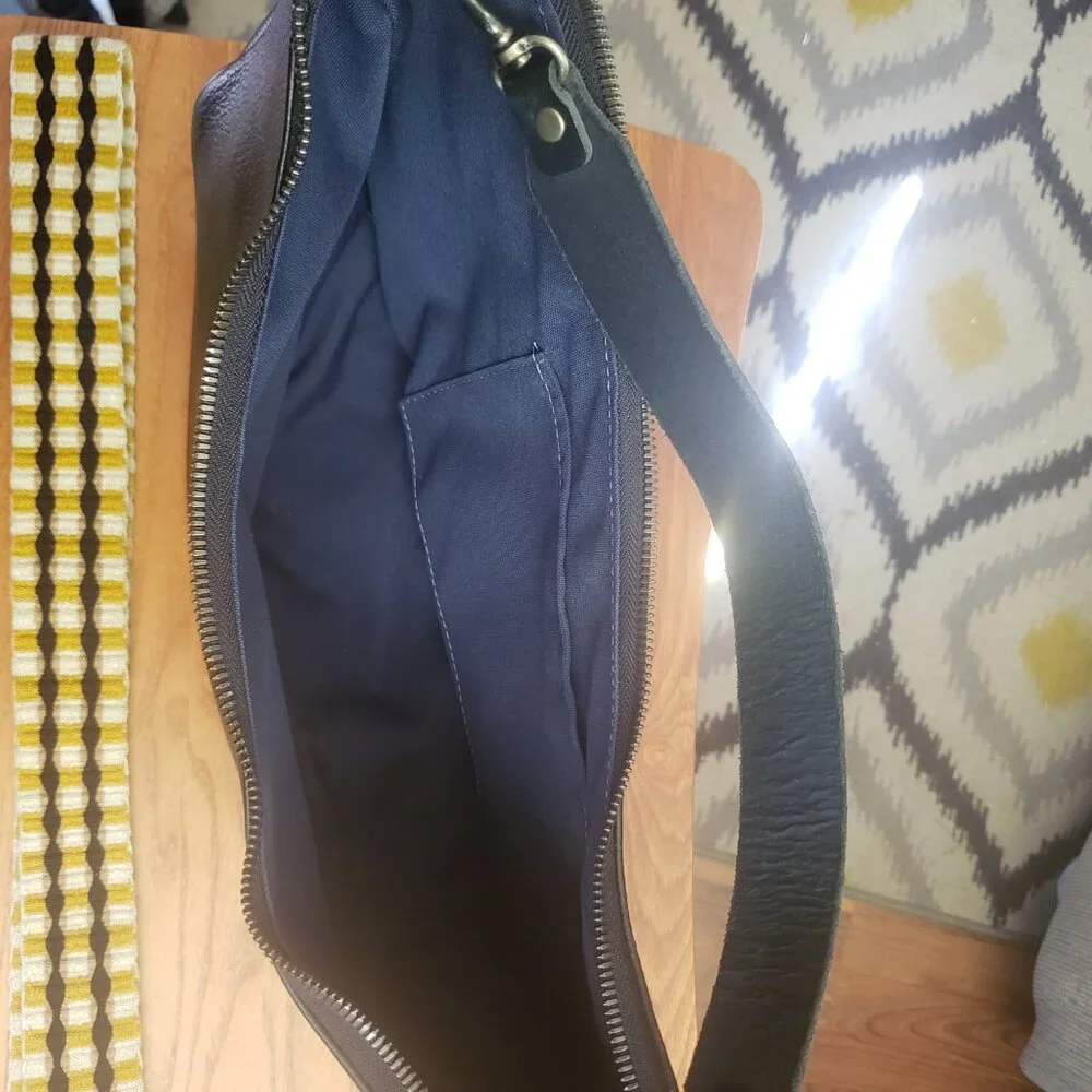 Parker Thatch Black Leather Luna with Retired woven strap - Picture 5 of 7